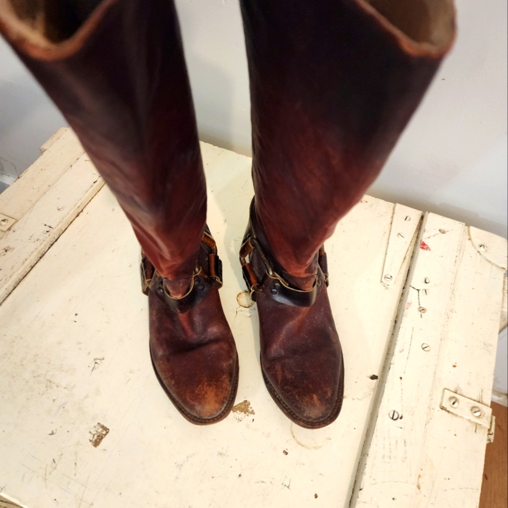 Freebird by Steven Phily Riding Boot In Rust Women’s 7 - Picture 4 of 6
